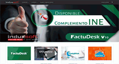 Desktop Screenshot of induxsoft.net