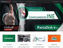 Tablet Screenshot of induxsoft.net